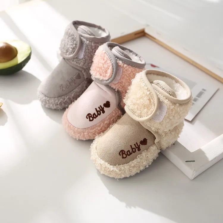 Soft Crib Snow Boots for babies