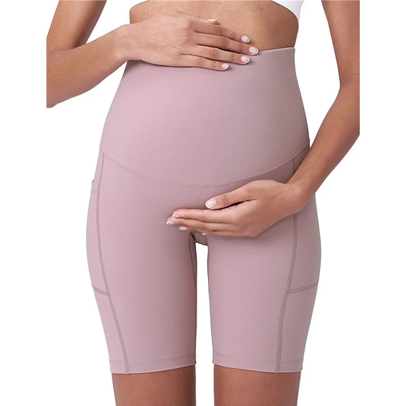 MOMSTAG Maternity Body-Shaping Leggings with Belly Support