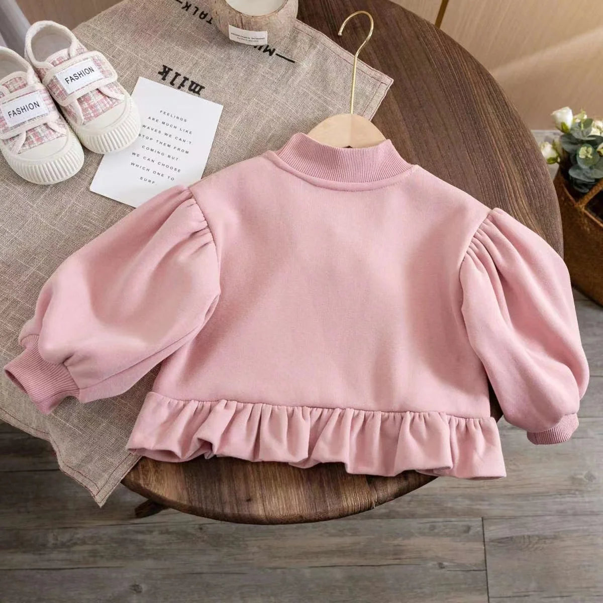 Velvet Hoodies for toddler girls