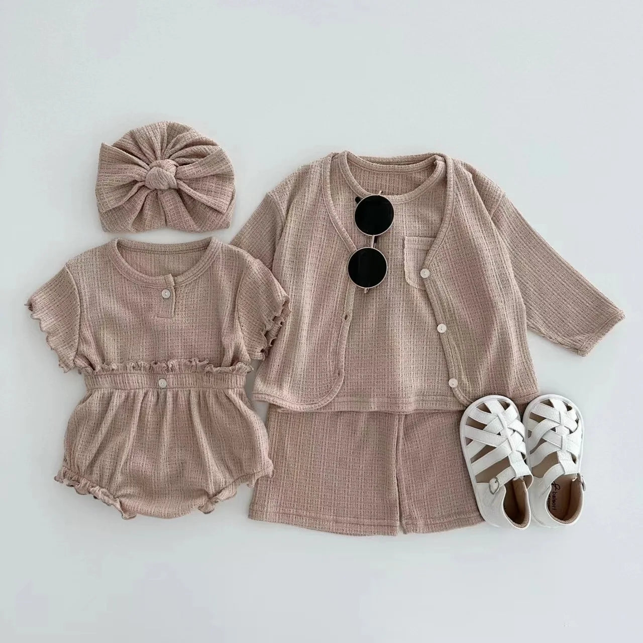 Short Sleeve Clothes Set for Baby Girl