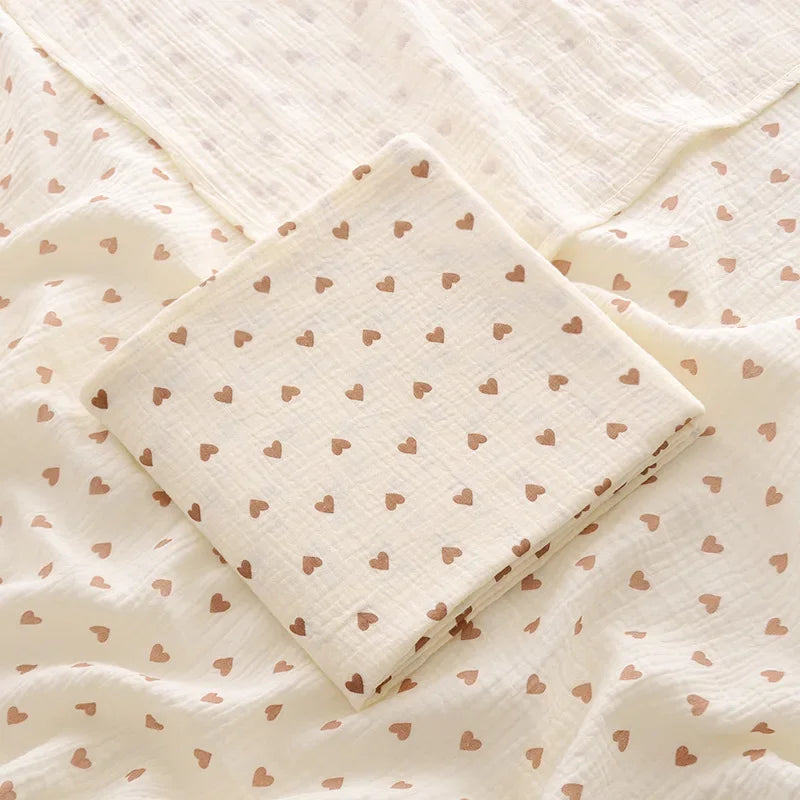2-Layer Cotton Blanket for Newborns & Summer Bedding