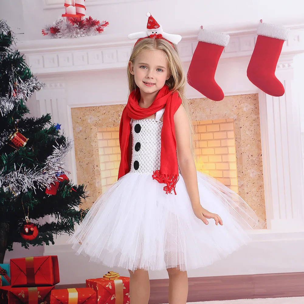 New Christmas Kids Princess Dresses