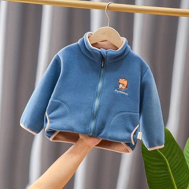 Baby Winter Corduroy Zip Jacket