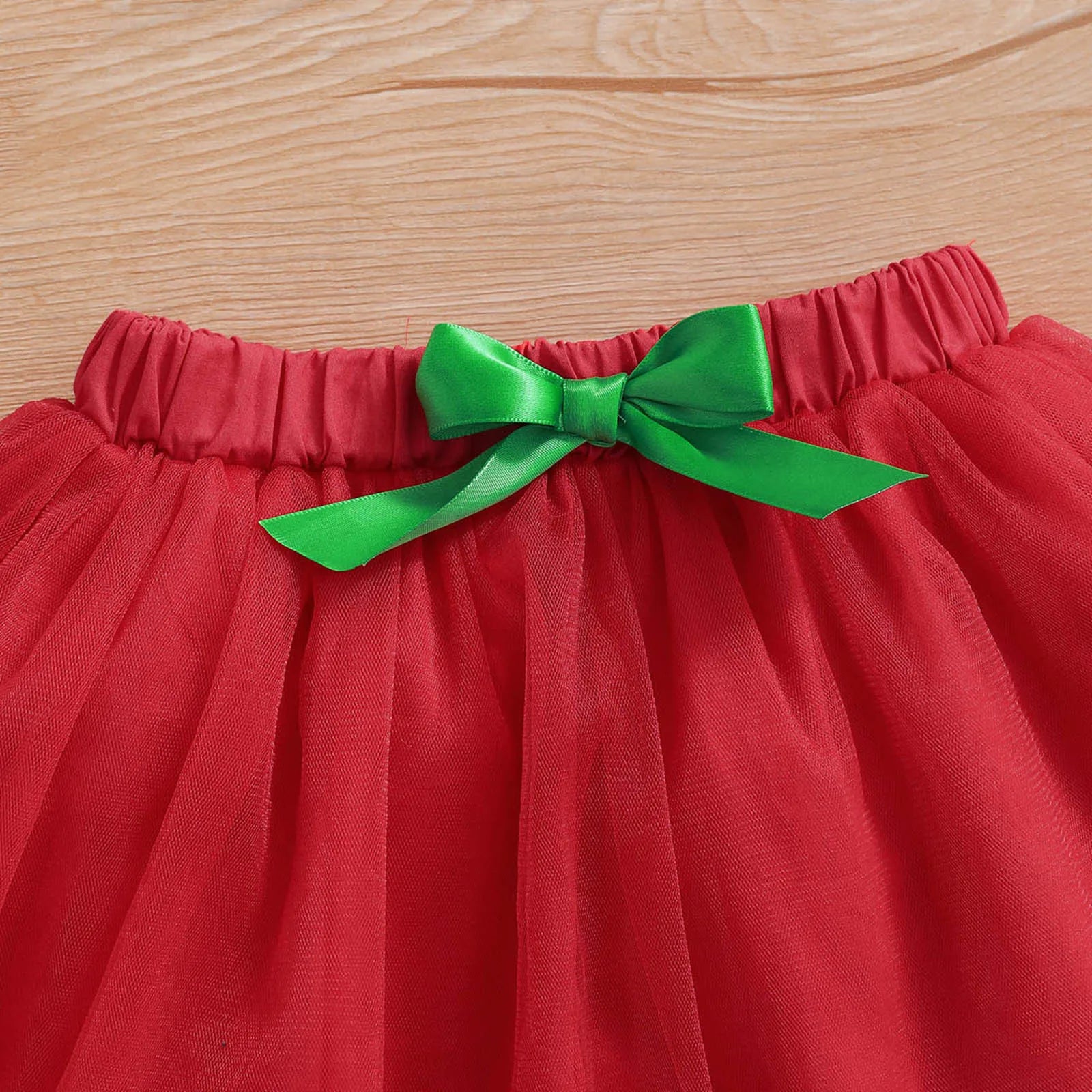 MOMSTAG Girls Christmas Outfits Bodysuit+Tulle