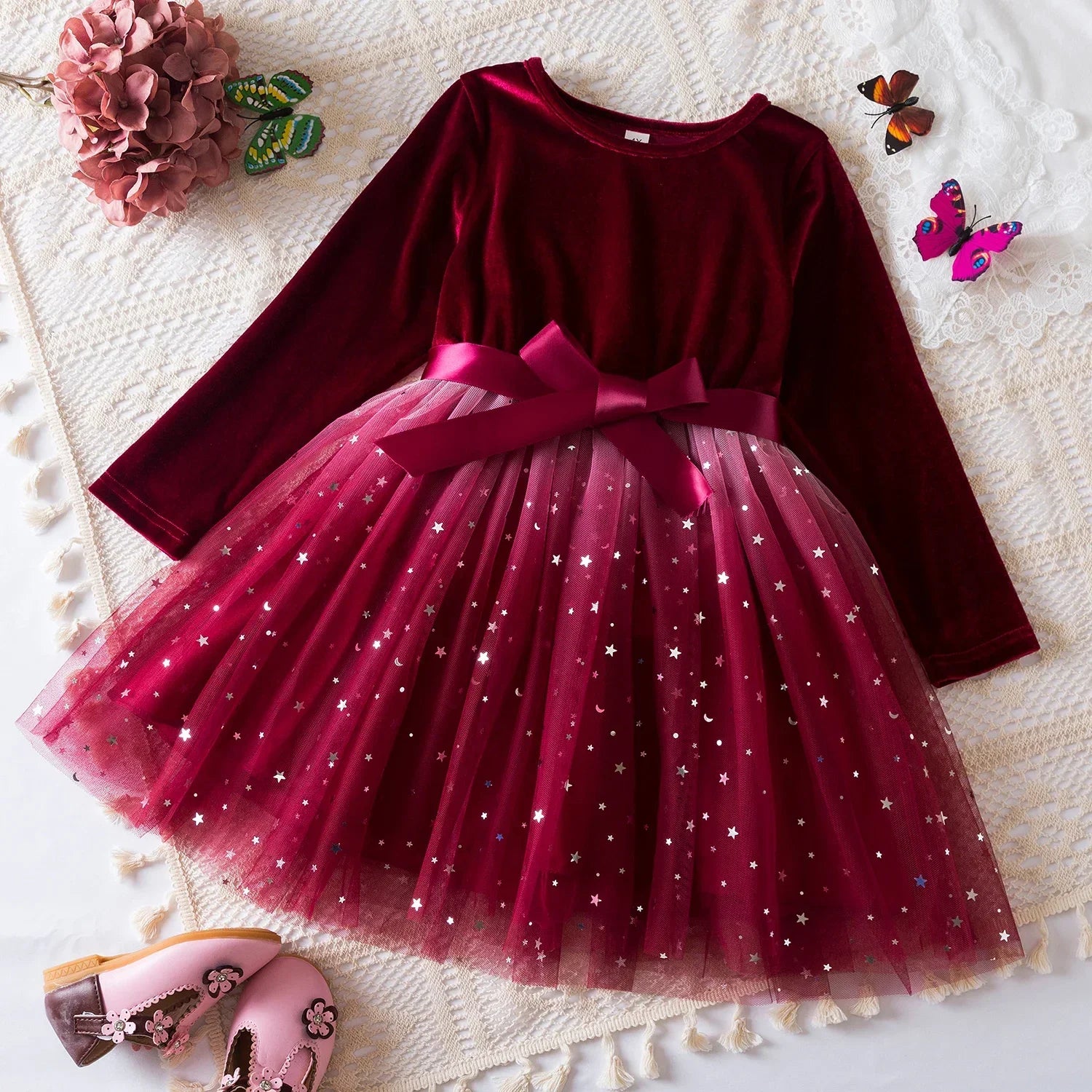 New Sequin Christmas Princess Dress