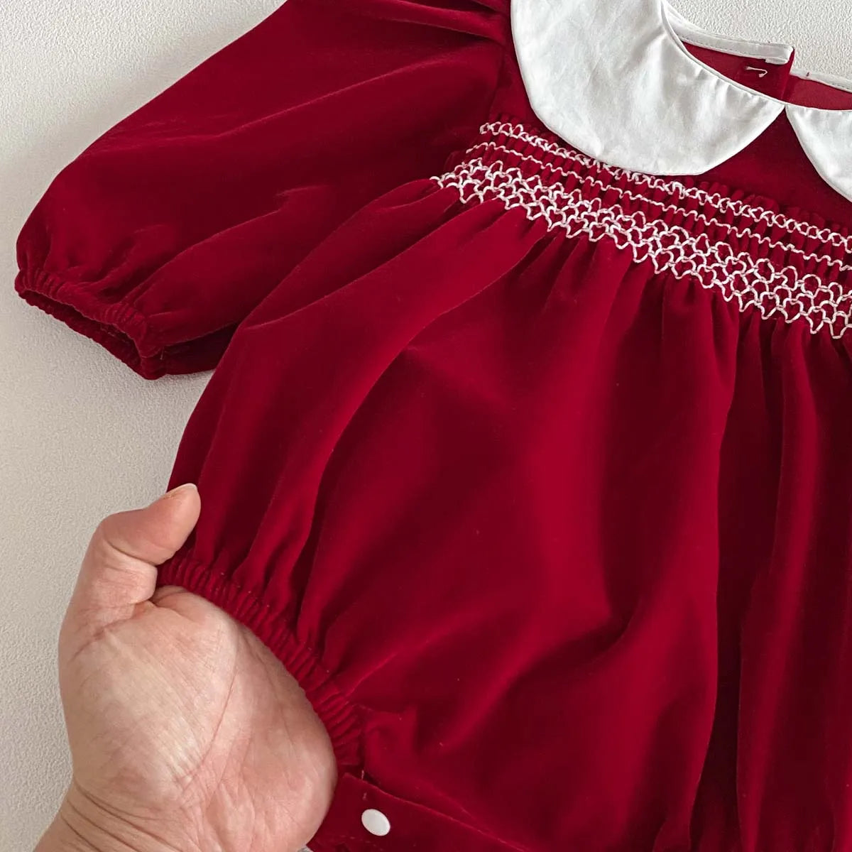 Doll Elegant Holiday Romper Girls