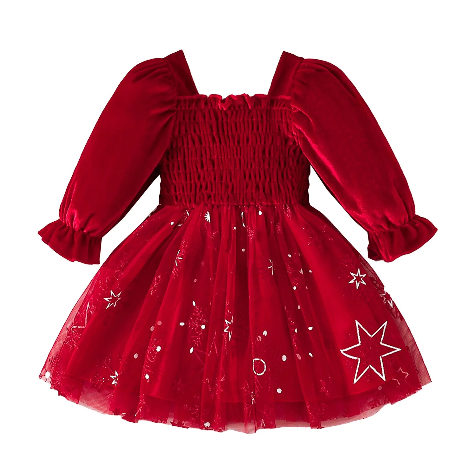 MOMSTAG Girls Christmas Dress