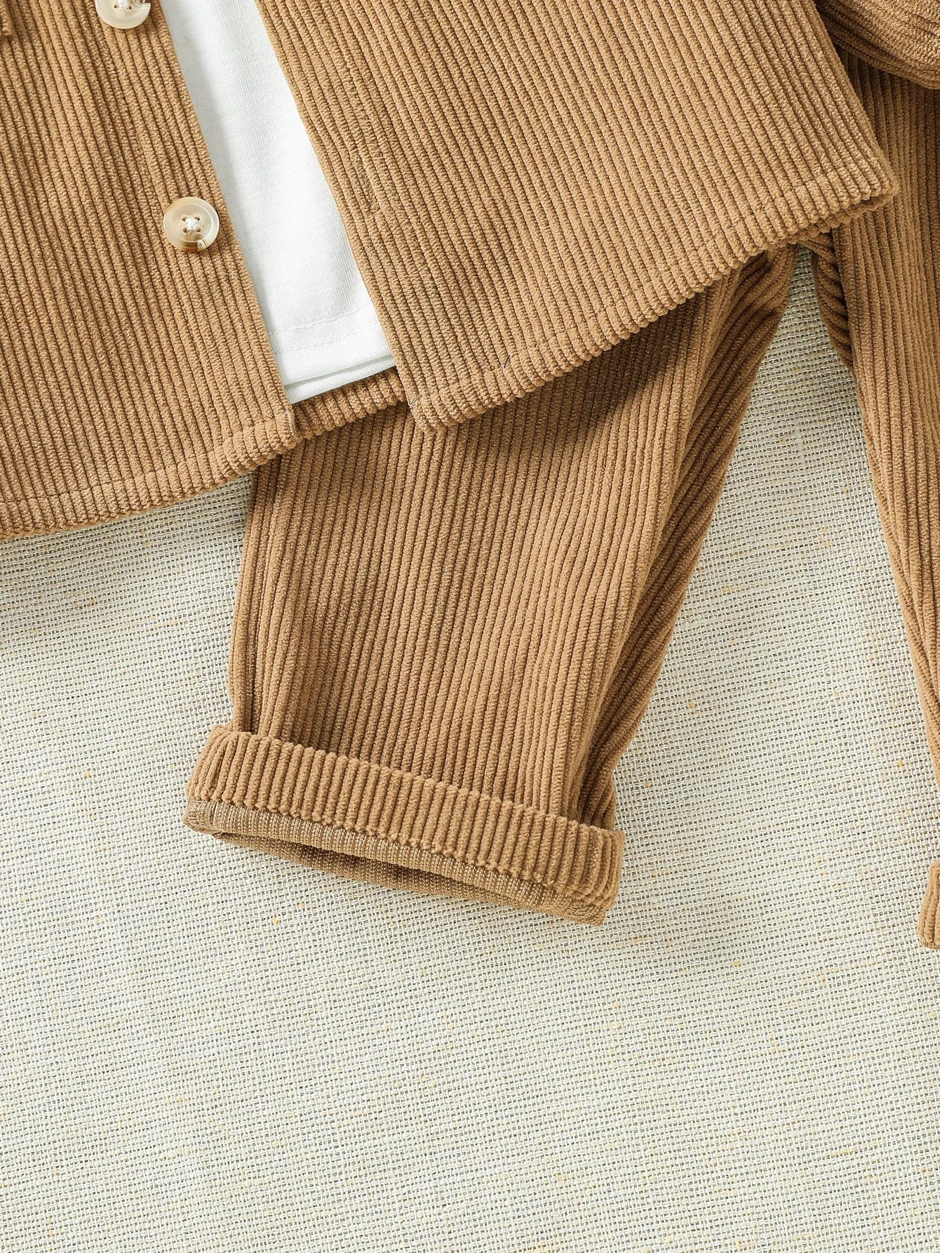 Baby Boys Solid Two Piece Outfit Set 3–24M