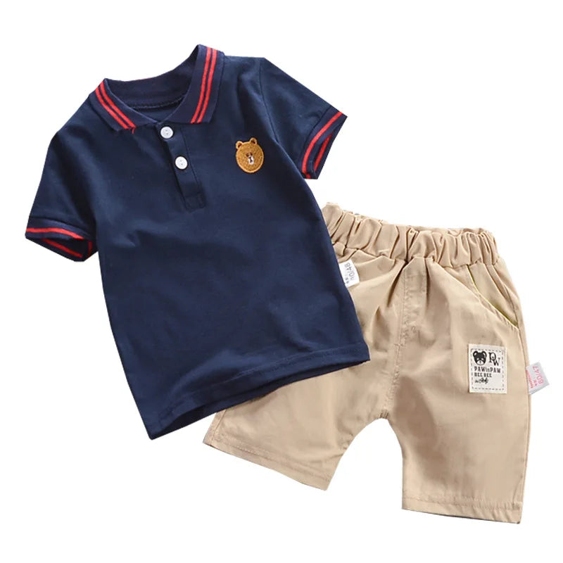 Baby Boy Polo Shirt + Short