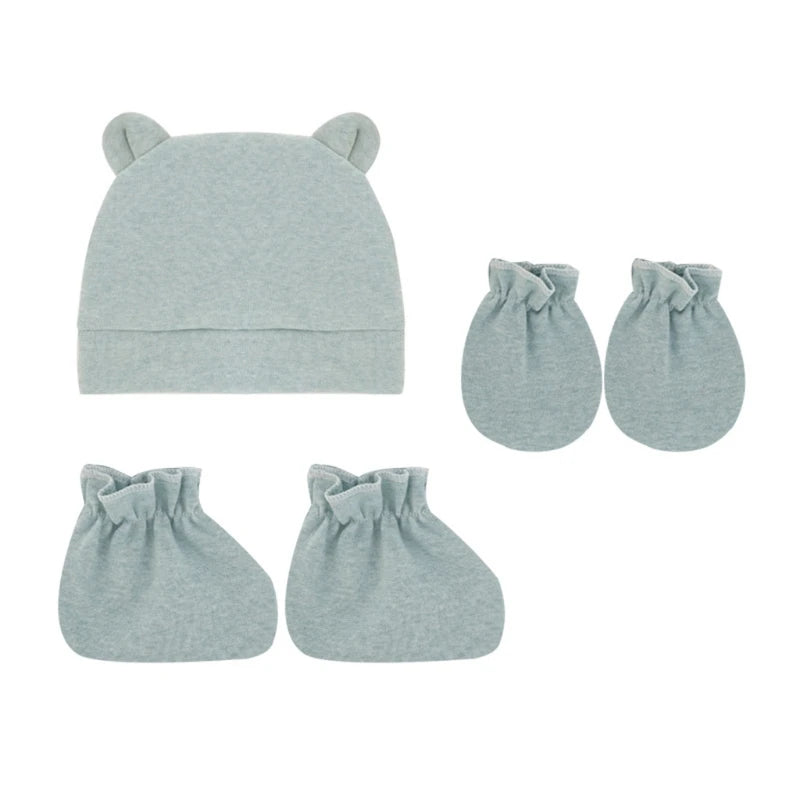 Mittens, Socks and Warm Beanies Cap for babies