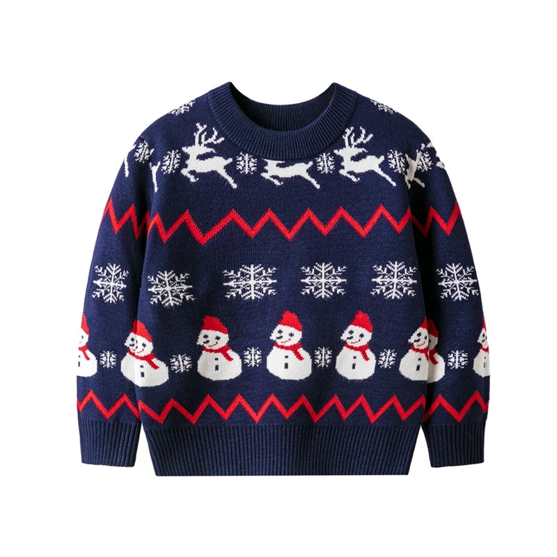 MOMSTAG Christmas Kids Boys Sweater