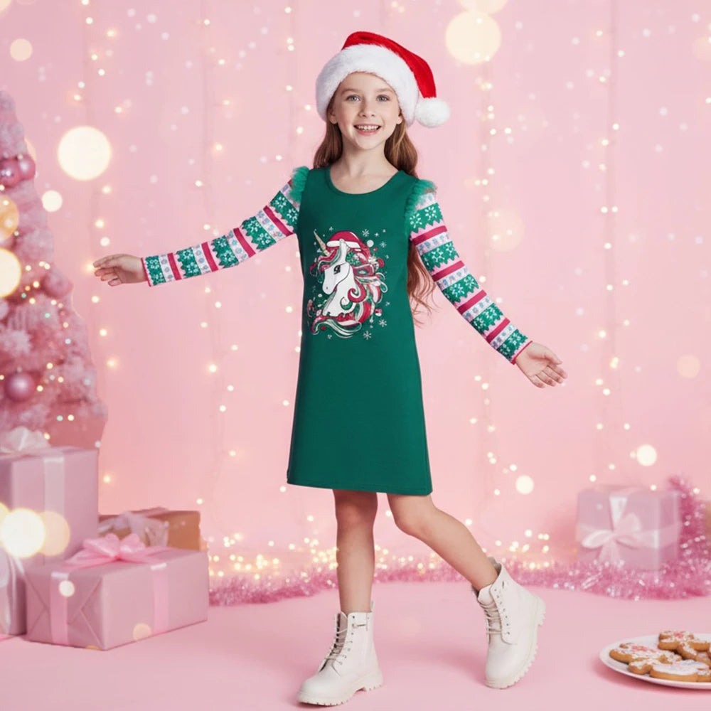 Enchanted Unicorn Dress (4-6Y)