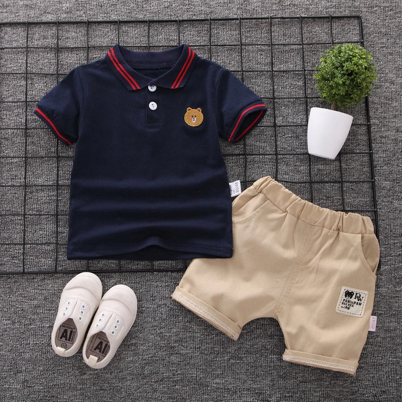 Baby Boy Polo Shirt + Short