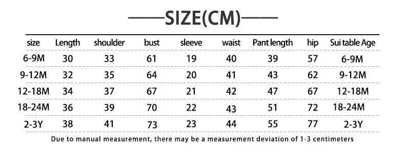 Baby Top + Pants Christmas Sportswear Toddler Set