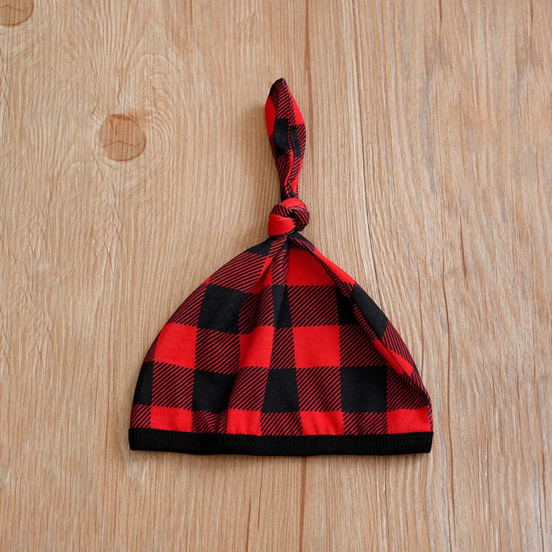 Christmas Baby Gentleman Plaid Jumpsuit Set