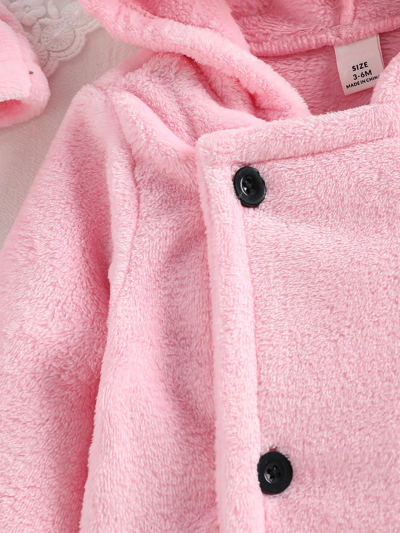 Warm Winter Baby Girls Coat & Hat 1-3Y