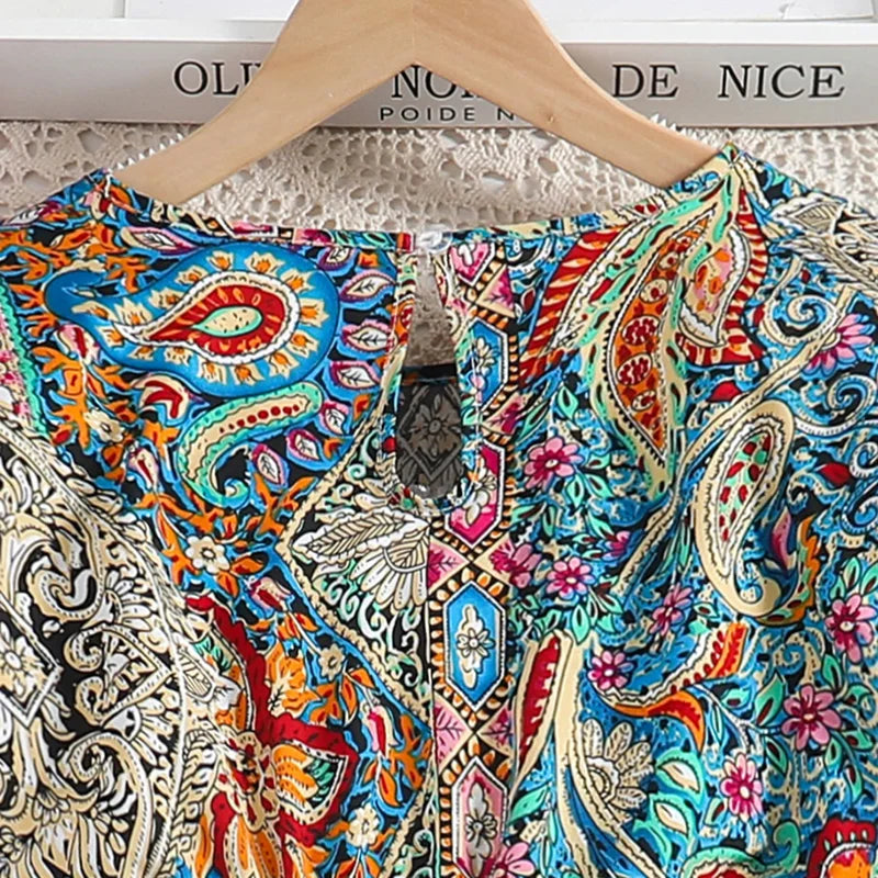 Floral Print Summer Dress for Girls