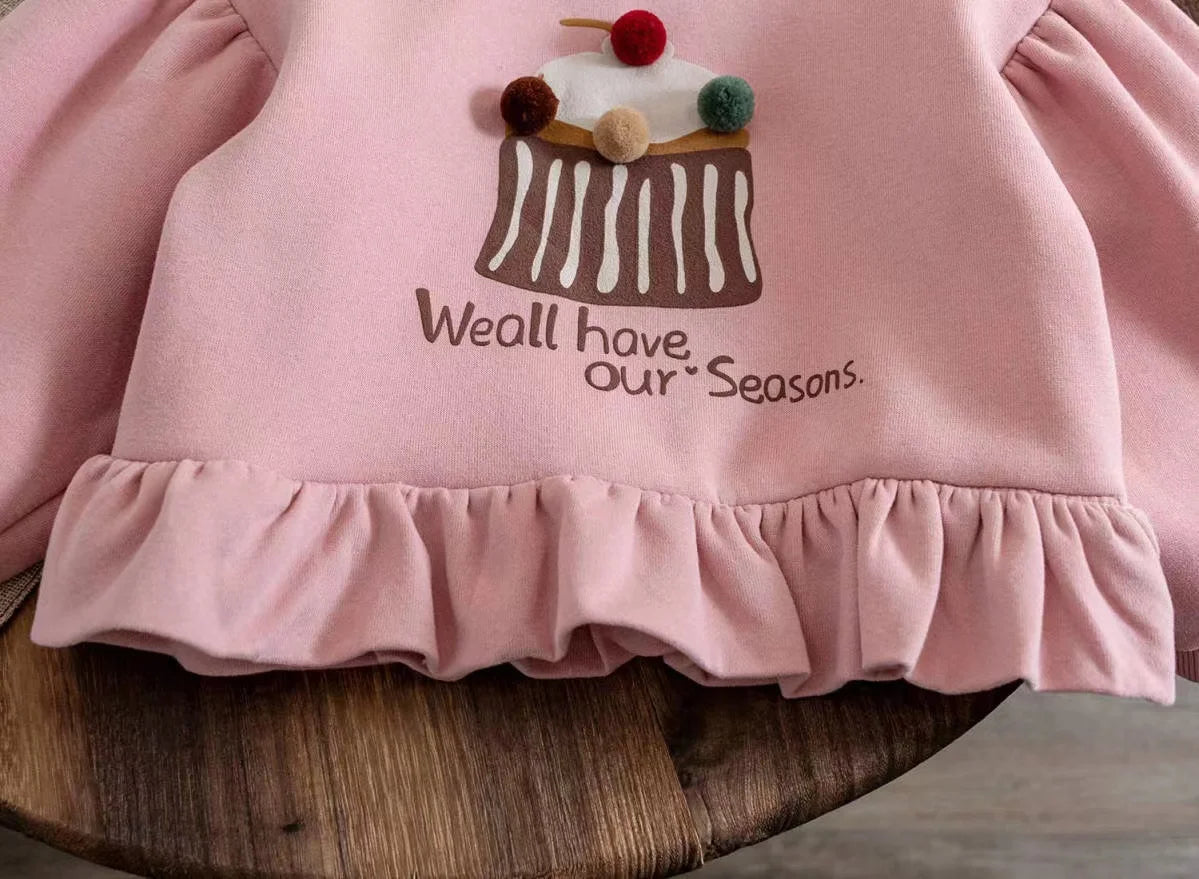 Velvet Hoodies for toddler girls