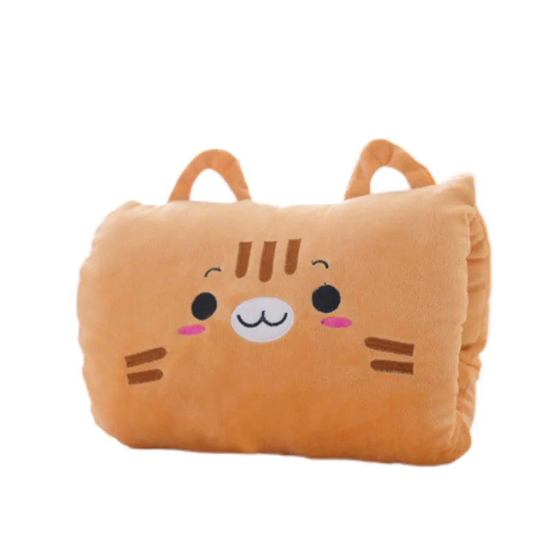 Animal Plush Hand Warmer Pillow Cushion