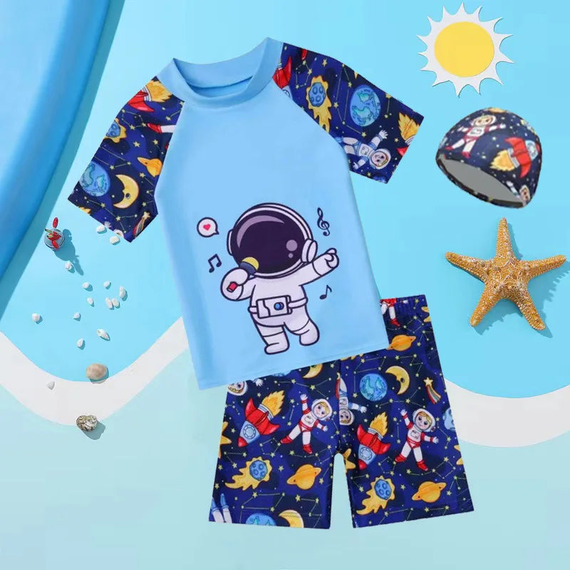 Surfing Suit Swimming Clothes For Boys