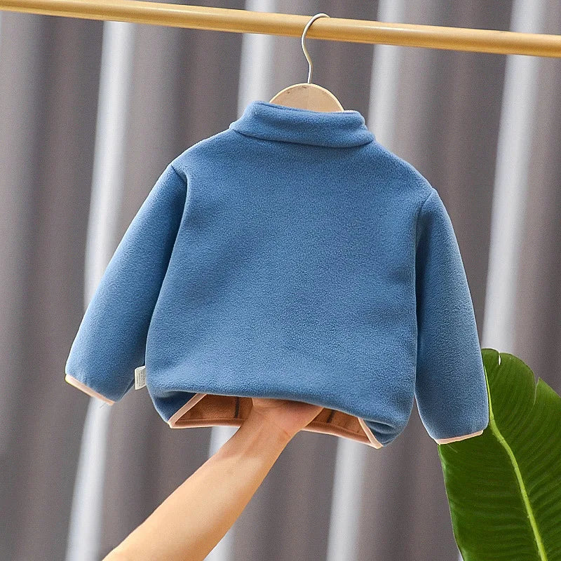Baby Winter Corduroy Zip Jacket