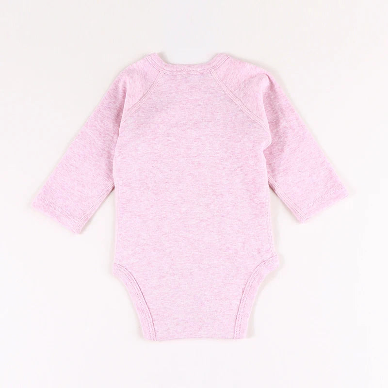 Cotton Lace Baby Onesie – High-Quality Spring & Autumn Outfit for Newborn Girls