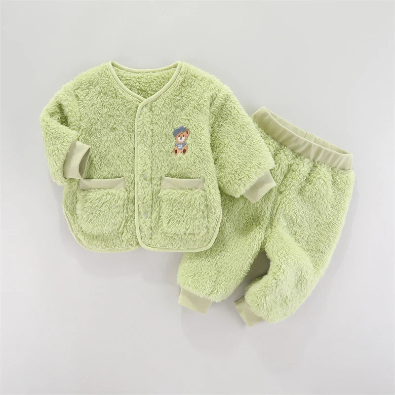 Toddler Flannel 2PC Set 6M-3T