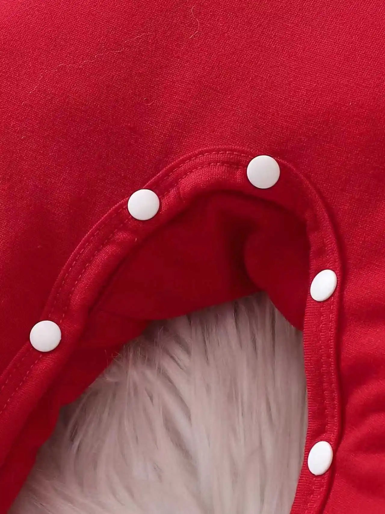 Candy Cane Stripe Christmas Baby Romper Set