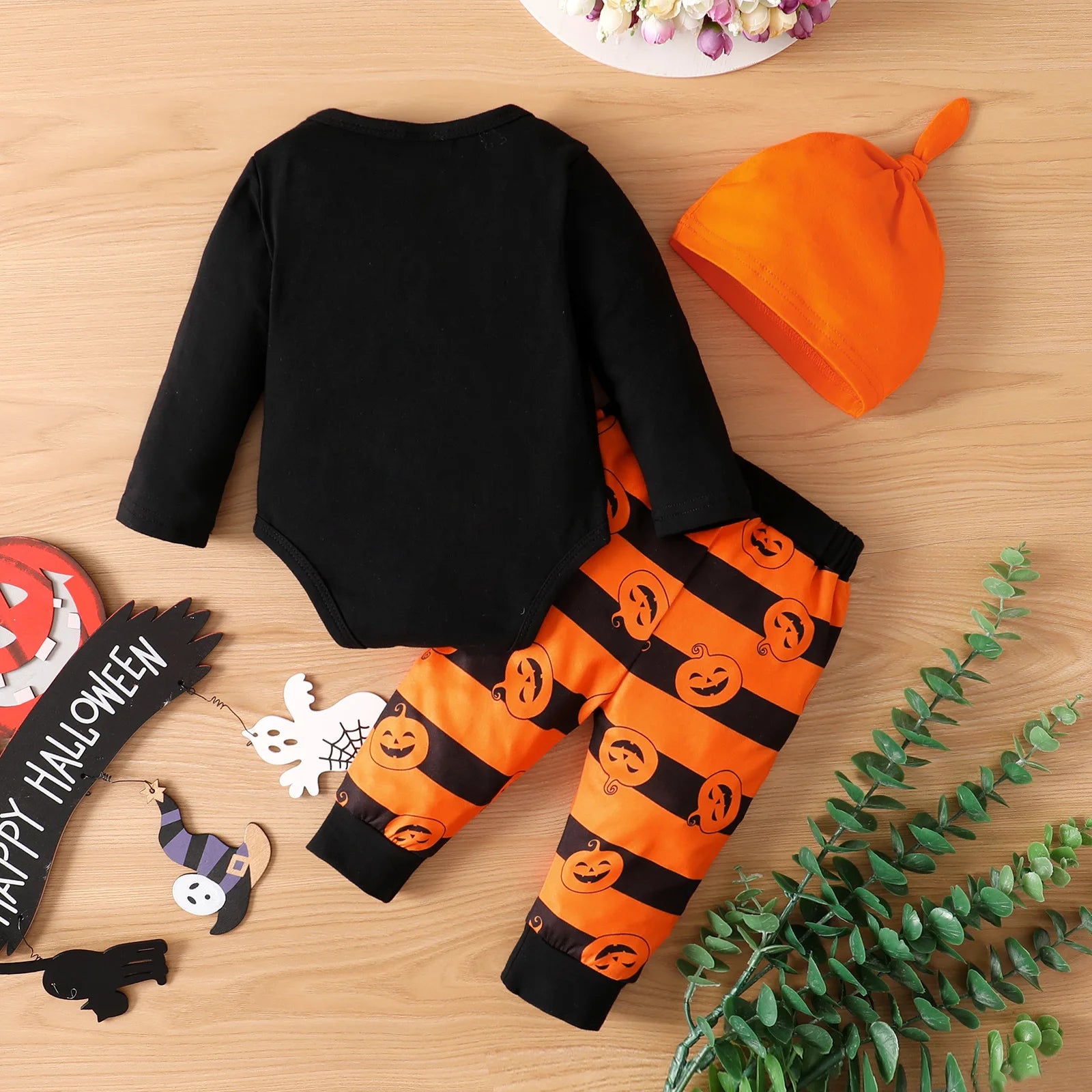 3pcs Infant Outfits for Halloween