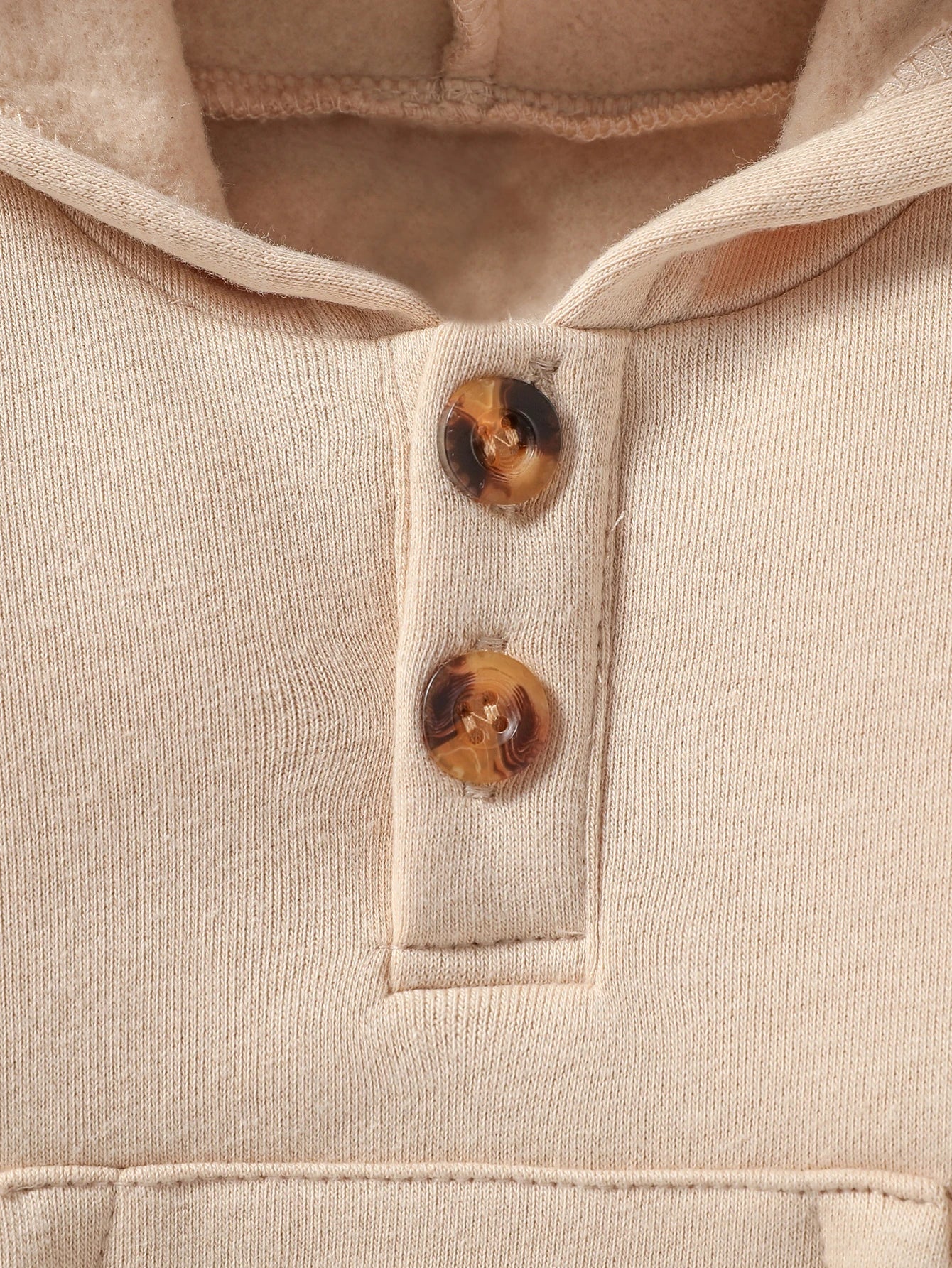 Bear Hoodie Baby Outfit Set 0–6M