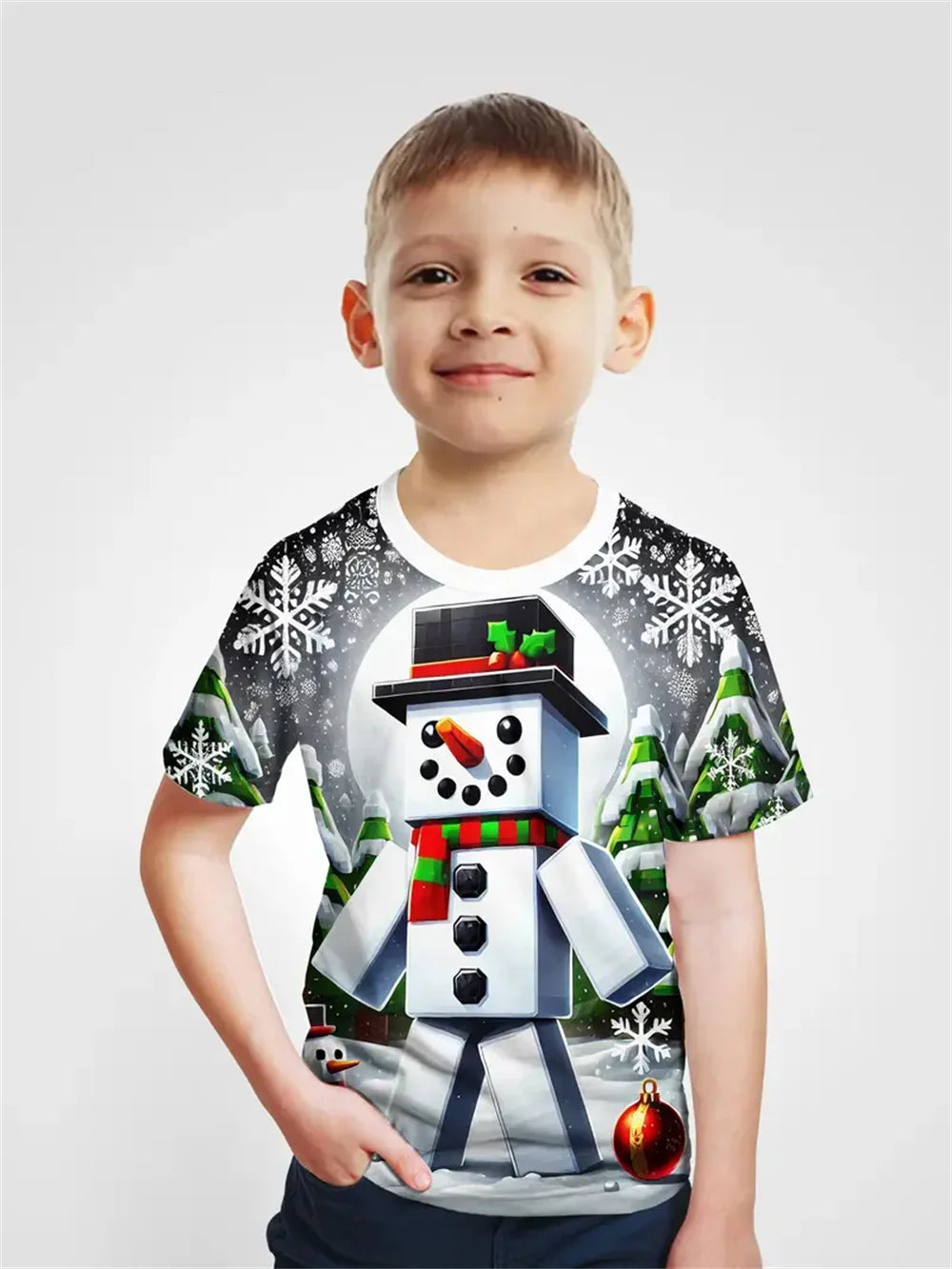 MOMSTAG Christmas Santa Claus 3d Print Tee Shirt