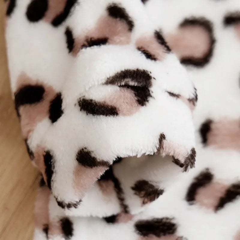 Leopard Print Baby Romper 0-18M